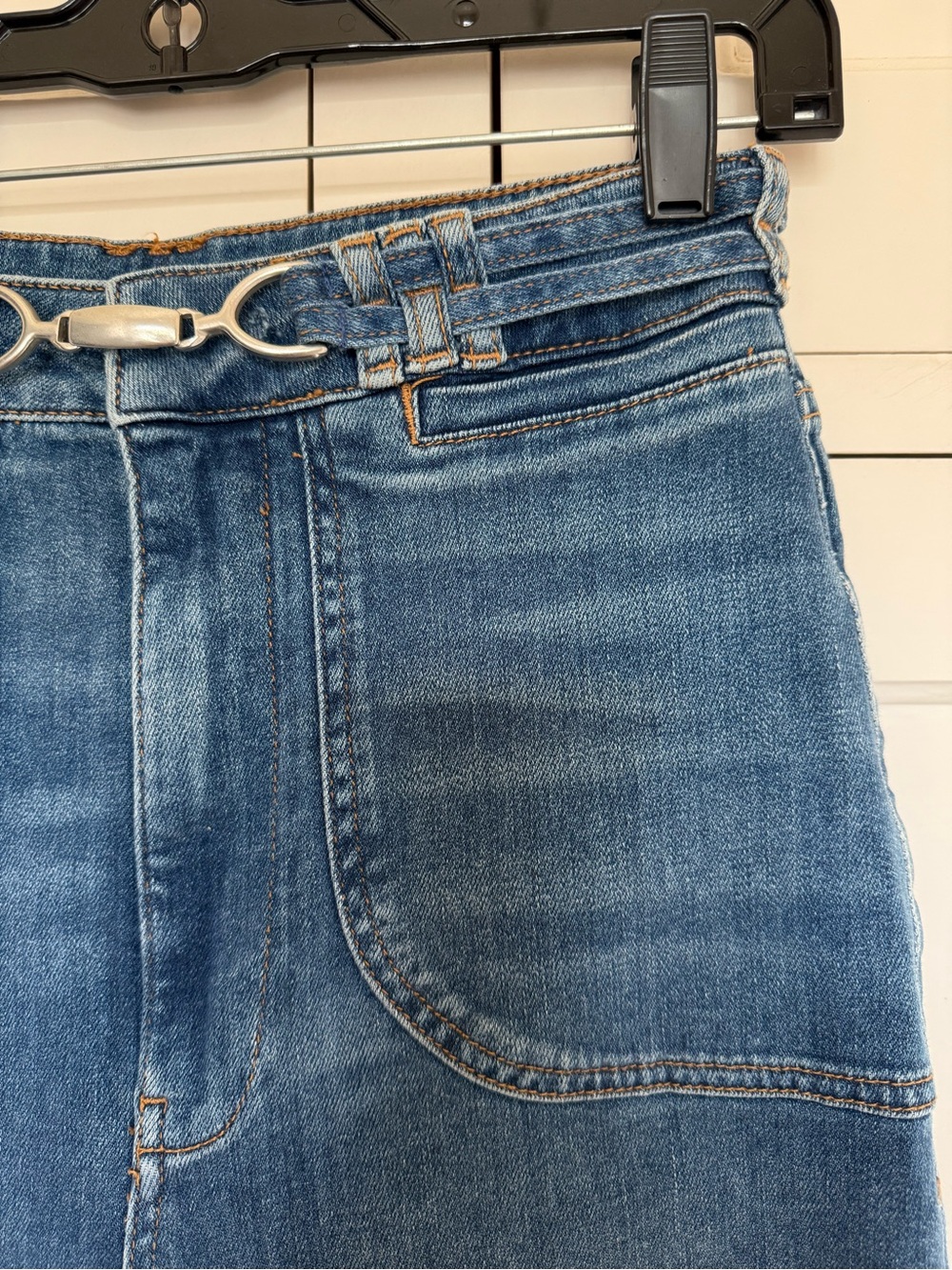 PILCRO Anthropologie Uptown High-Rise Wide-Leg Jeans - Picture 7 of 12